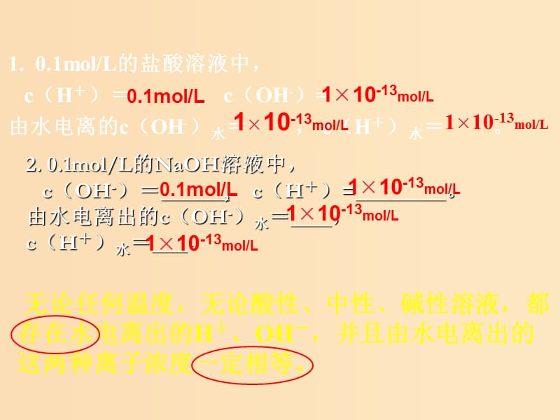 2018年高中化学 第3章 物质在水溶液中的行为 3.1 水溶液 第二课时课件 鲁科版选修4.ppt_第2页