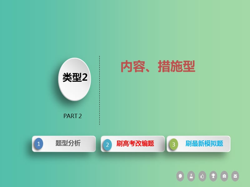 2019届高考历史 题型分类突破 第二篇 非选择题 专题一大题题型分类 类型2 内容、措施型课件.ppt_第2页