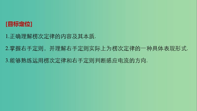 通用版2018-2019版高中物理第1章电磁感应与现代生活1.2探究感应电流的方向课件沪科版选修3 .ppt_第2页