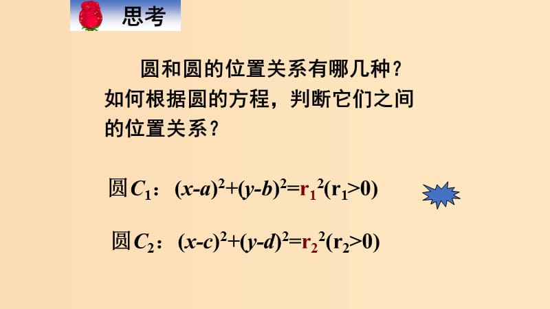 2018-2019学年高中数学 第四章 圆与方程 4.2.2 圆与圆的位置关系课件 新人教A版必修2.ppt_第2页