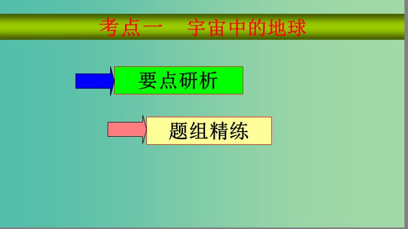 2019届高考地理大一轮复习 1.1.3 宇宙中的地球及地球的圈层结构课件 新人教版.ppt_第3页