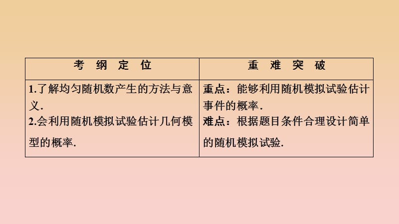 2017-2018学年高中数学 第三章 概率 3.3 几何概型 3.3.2 均匀随机数的产生课件 新人教A版必修3.ppt_第2页