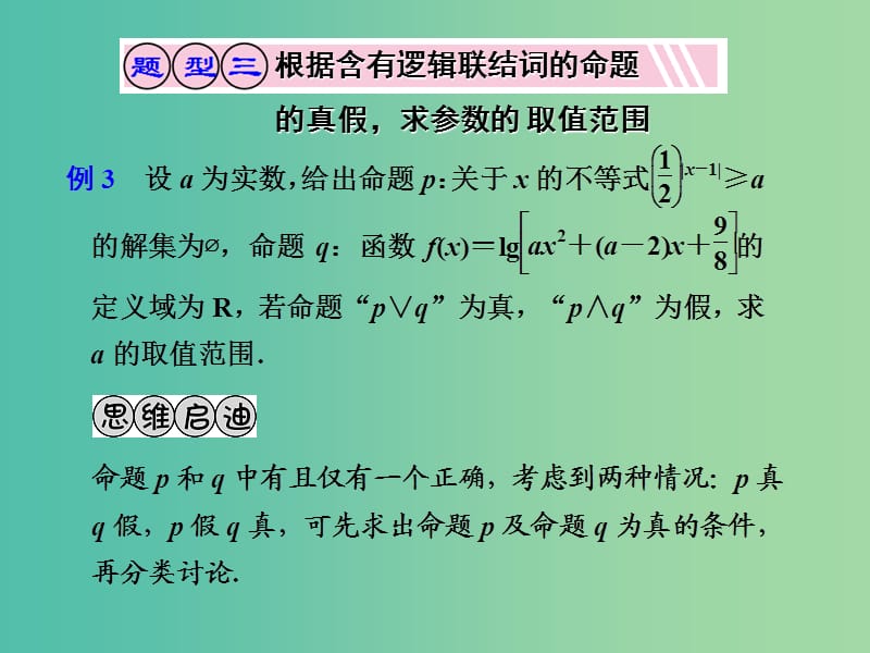 高考数学一轮复习 简单逻辑联结词、全称量词和存在量词02课件.ppt_第1页