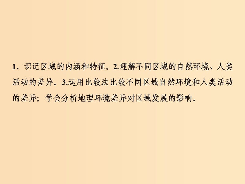 2019版高考地理一轮复习第三部分区域可持续发展第九章区域地理环境和人类活动第一讲区域和区域差异课件中图版.ppt_第3页