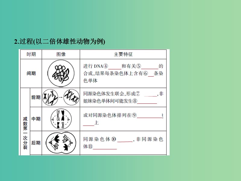 2019届高考生物二轮复习 专题9 遗传的细胞基础课件.ppt_第2页