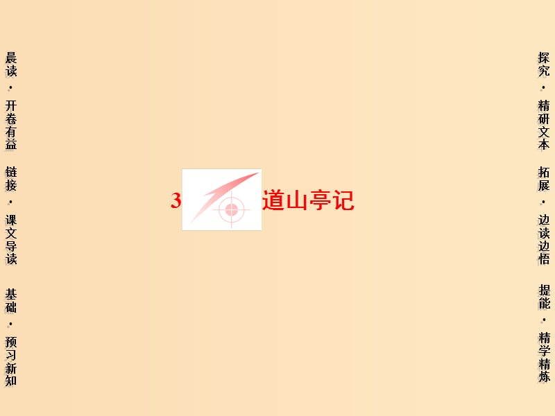 2018-2019學(xué)年高中語(yǔ)文第1單元3道山亭記課件粵教版選修唐宋散文蚜.ppt_第1頁(yè)