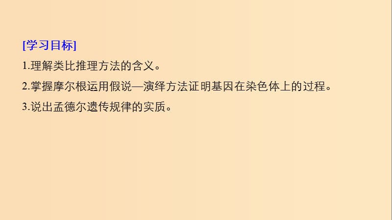 2018-2019学年高中生物 第2章 基因和染色体的关系 第2节 基因在染色体上课件 新人教版必修2.ppt_第2页