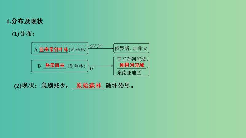 2019版高考地理大一轮复习 第十三单元 区域生态环境建设 第31讲 森林的开发和保护——以亚马孙热带雨林为例课件 新人教版.ppt_第3页