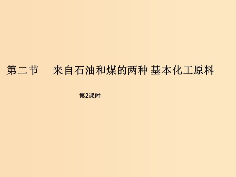 2018秋高中化学 第三章 有机化合物 3.2.2 来自石油和煤的两种基本化工原料（一）课件 新人教版必修2.ppt_第1页