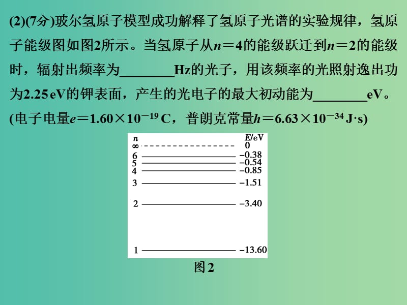 高考物理二轮复习 专题六 第13讲 动量守恒定律　原子结构和原子核课件.ppt_第3页