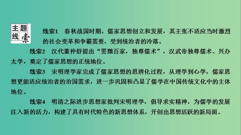 2020年高考历史总复习 第十二单元 中国传统文化主流思想的演变 第33讲 百家争鸣课件 新人教版.ppt_第3页