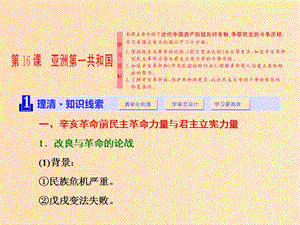 2018-2019學年高中歷史 第五單元 近代中國爭取民主的斗爭 第16課 亞洲第一共和國課件 岳麓版選修2.ppt