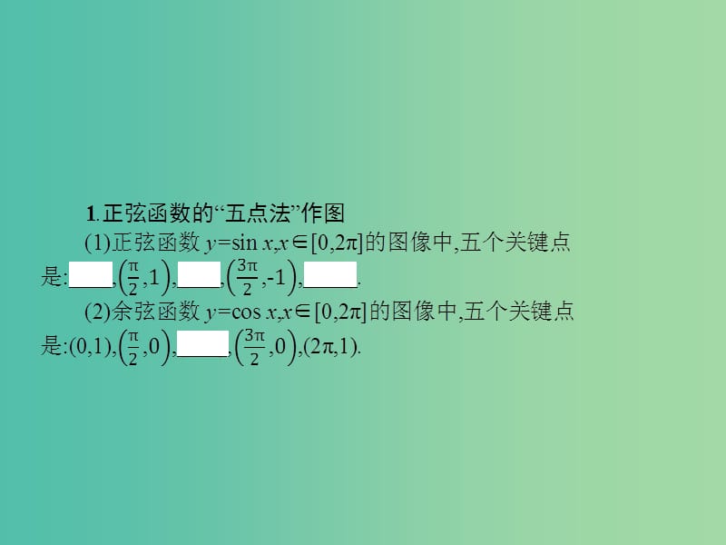 高考数学一轮复习 第四章 三角函数、解三角形 4.3 三角函数的图像与性质课件 文 北师大版.ppt_第3页