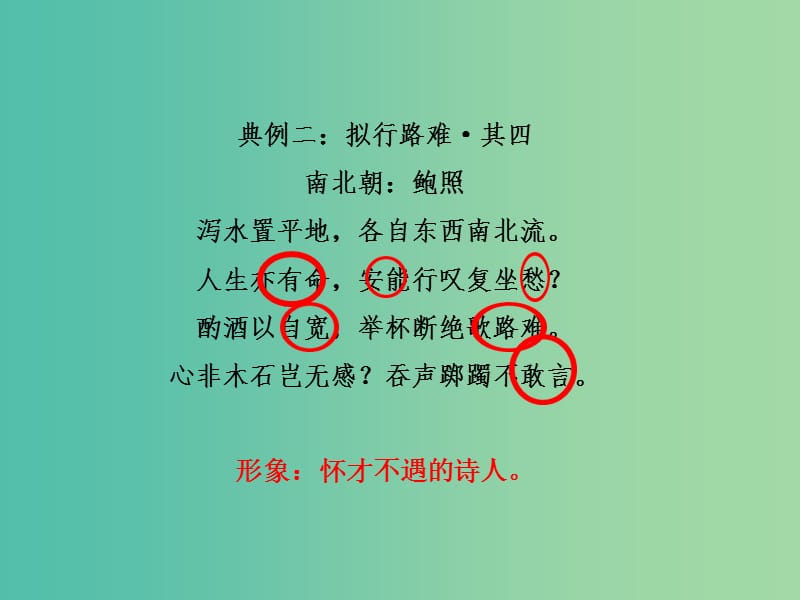 2019年高考语文古诗鉴赏专题13诗歌的形象考点--人物形象鉴赏课件.ppt_第3页