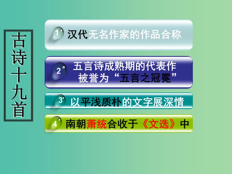 陕西省蓝田县焦岱中学高中语文 5 诗三首课件 新人教版必修3.ppt_第2页