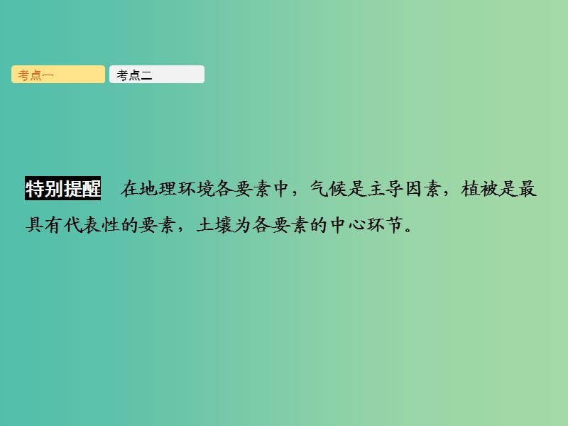 2019年高考地理一轮复习 第六章 自然地理环境的整体性与差异性 第1讲 自然地理环境的整体性课件 新人教版.ppt_第3页