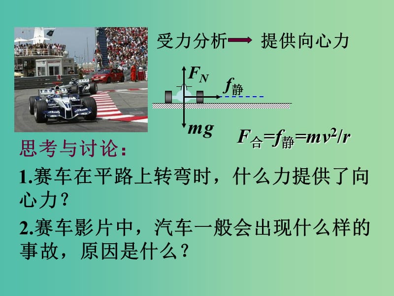 陕西省石泉县高中物理 第2章 研究圆周运动 2.4 研究离心现象及其应用课件 沪科版必修2.ppt_第3页