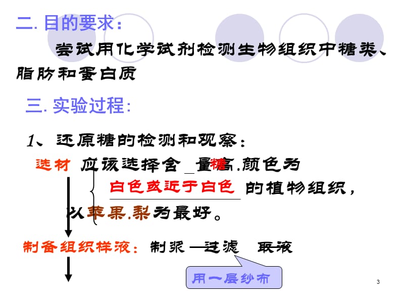 上课用检测生物组织中的糖类、脂肪和蛋白质.ppt_第3页