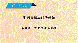 2018-2019學(xué)年高中政治 第一單元 生活智慧與時代精神 第2課 百舸爭流的思想 第1框 哲學(xué)的基本問題課件 新人教版必修4.ppt