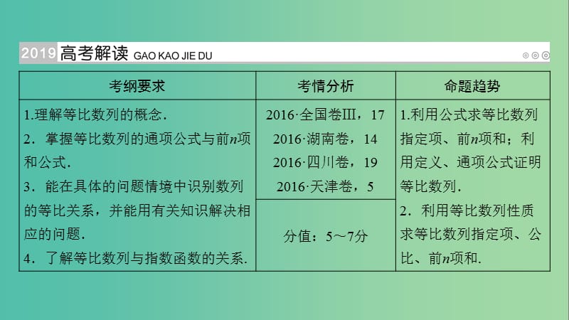 高考数学一轮复习第五章数列第30讲等比数列及其前n项和课件.ppt_第2页