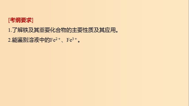 2019版高考化学一轮复习第三章金属及其化合物第12讲铁及其重要化合物课件.ppt_第2页