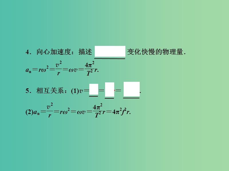 2019高考物理一轮复习 第四章《曲线运动与万有引力》第3课时 圆周运动课件 新人教版.ppt_第3页