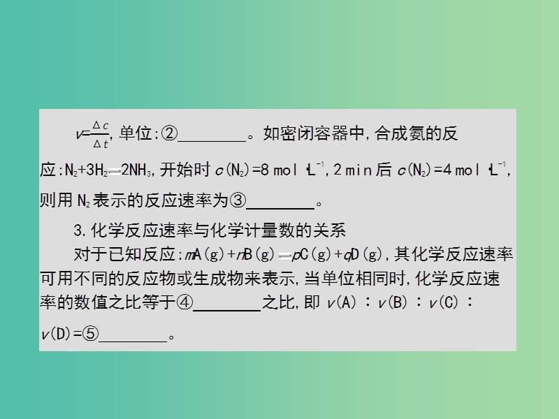 2019年高考化学一轮复习 专题 反应速率及化学平衡 第1讲 化学反应速率及影响因素课件.ppt_第3页