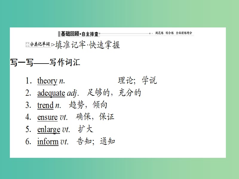 2019版高考英语一轮复习Unit19Language课件北师大版选修7 .ppt_第2页