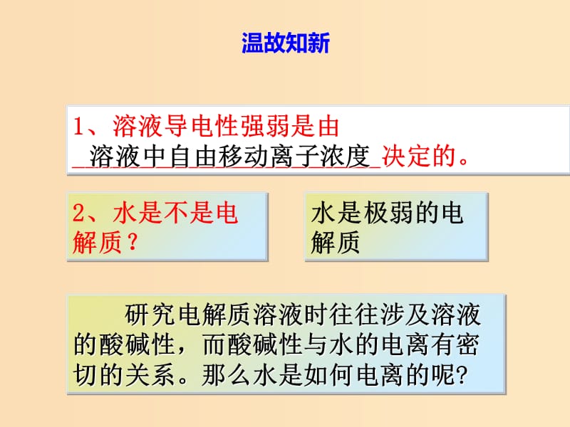 2018-2019年高中化学 第03章 水溶液中的离子平衡 专题3.2.1 水的电离与溶液的酸碱性课件 新人教版选修4.ppt_第3页