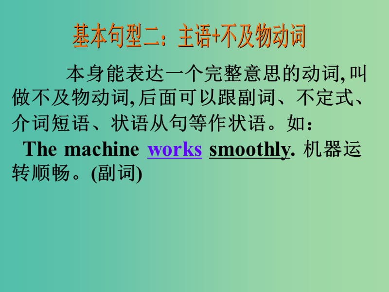 高考英语 第二部分 模块复习 写作微技能 基本句型二课件 北师大版.ppt_第1页