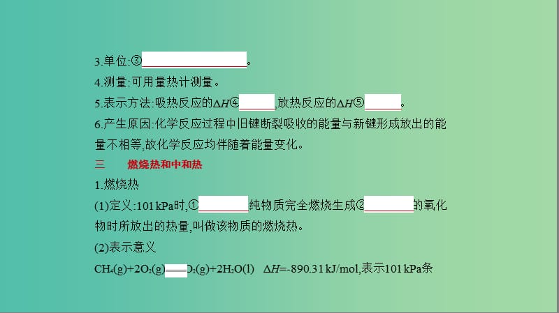 2019高考化学一轮复习 第5讲 化学能与热能课件.ppt_第3页