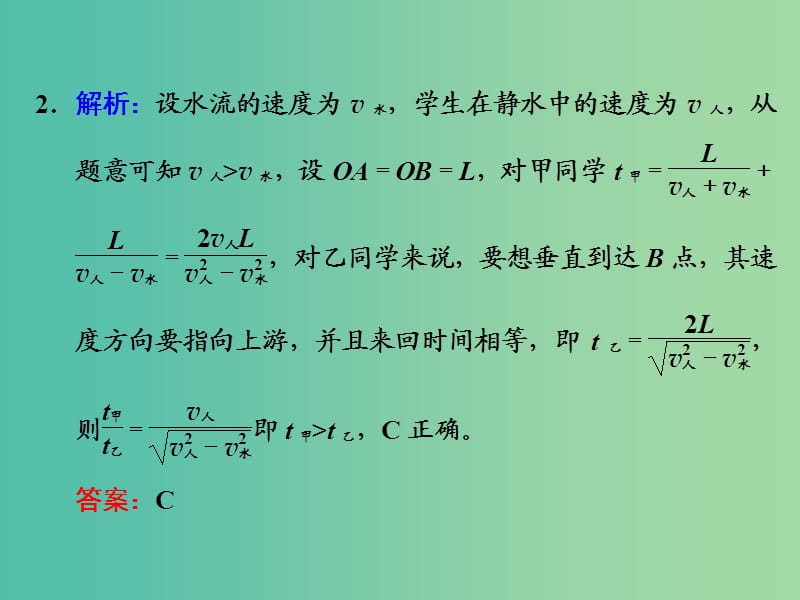 高考物理一轮复习 第四章 高频考点真题验收全通关习题详解课件 新人教版.ppt_第2页