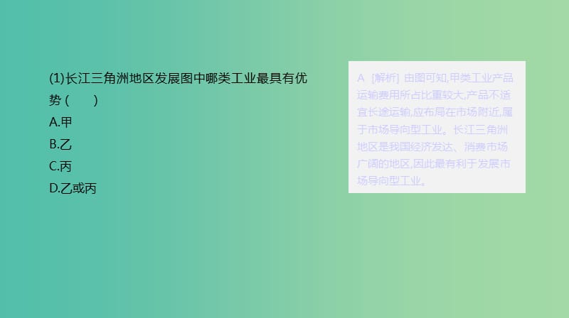 2019年高考地理一轮复习 典图判读16 工业区位模式图的判读课件 新人教版.ppt_第3页