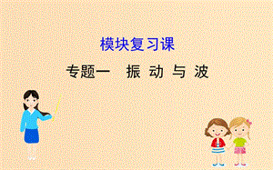 2018-2019學年高中物理 模塊復習課 專題一課件 新人教版選修3-4.ppt