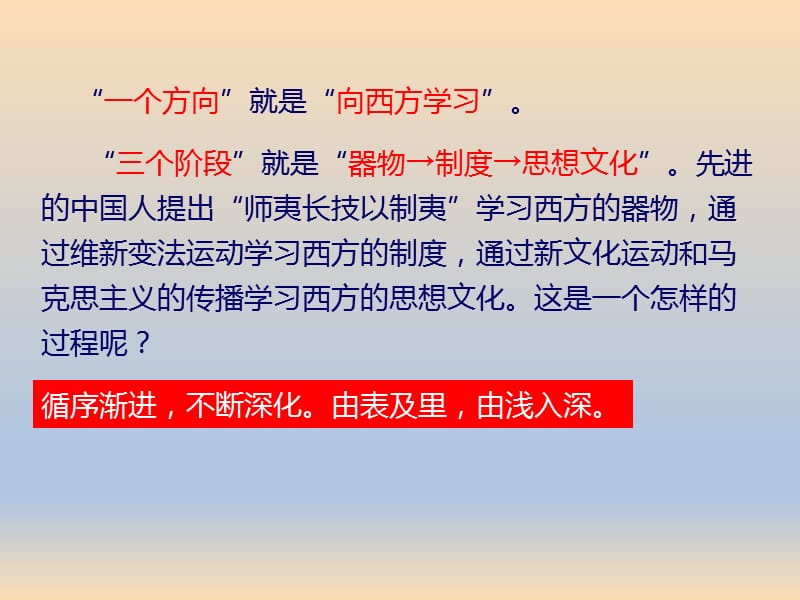 2018-2019学年高中历史专题三近代中国思想解放的潮流一“顺乎世界之潮流”课件1人民版必修3 .ppt_第3页