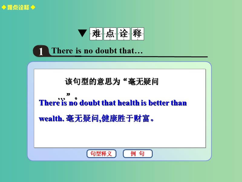 高考英语总复习 常考句式 there be句型课件 新人教版.ppt_第2页