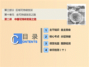 2019版高考地理一輪復(fù)習(xí) 10.2 中國可持續(xù)發(fā)展之路課件 魯教版.ppt