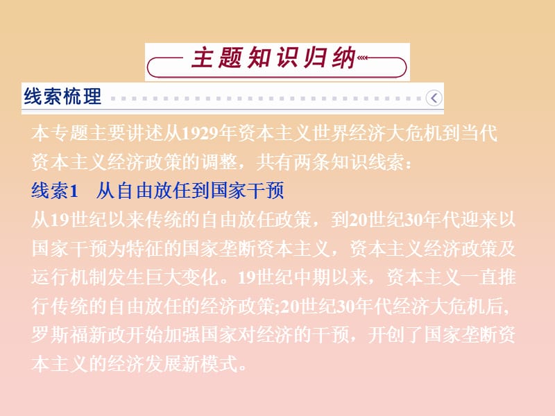 2017-2018高中历史 专题六 罗斯福新政与当代资本主义课件 人民版必修2.ppt_第2页