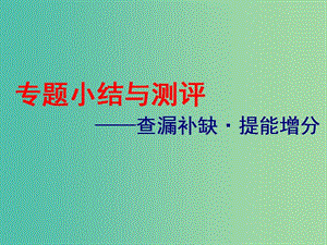 浙江鴨2019屆高考歷史學(xué)業(yè)水平考試專題十中國社會主義建設(shè)道路的探索專題小結(jié)與測評--查漏補缺提能增分課件.ppt