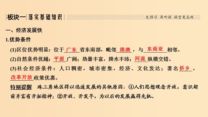 2019版高考地理大一轮复习 第十三单元 区域综合开发可持续发展 第35讲 经济发达地区的可持续发展——以珠江三角洲地区为例课件 鲁教版.ppt_第2页