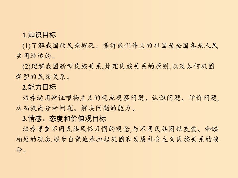 2018-2019学年高中政治第三单元发展社会主义民主政治7.1处理民族关系的原则：平等团结共同繁荣课件新人教版必修2 .ppt_第3页