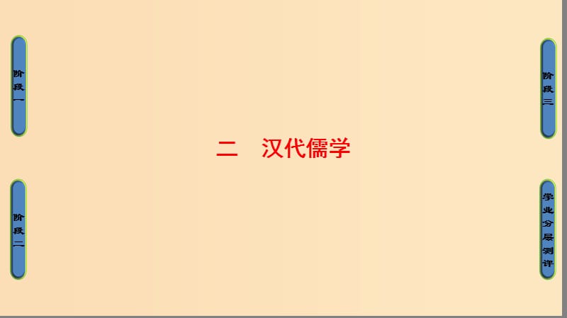 2018年高考歷史一輪復習 專題1 2 漢代儒學課件 新人教版必修3.ppt_第1頁