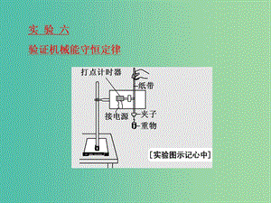 四川省宜賓市一中2017-2018年度高中物理上學(xué)期第8周 實(shí)驗(yàn)六 驗(yàn)證機(jī)械能守恒定律課件.ppt