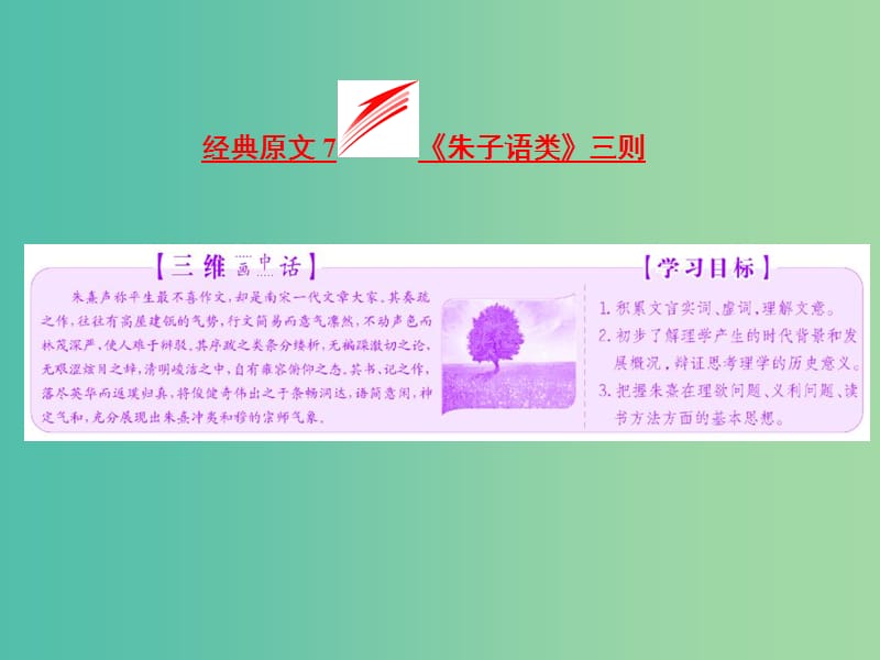 2019版高中语文 第七单元 经典原文7《朱子语类》三则课件 新人教版选修《中国文化经典研读》.ppt_第3页