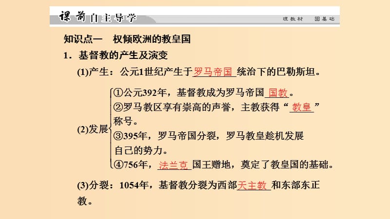 2018-2019学年高中历史 专题五 欧洲宗教改革 5-1“神圣的中心组织”——天主教课件 人民版选修1 .ppt_第2页