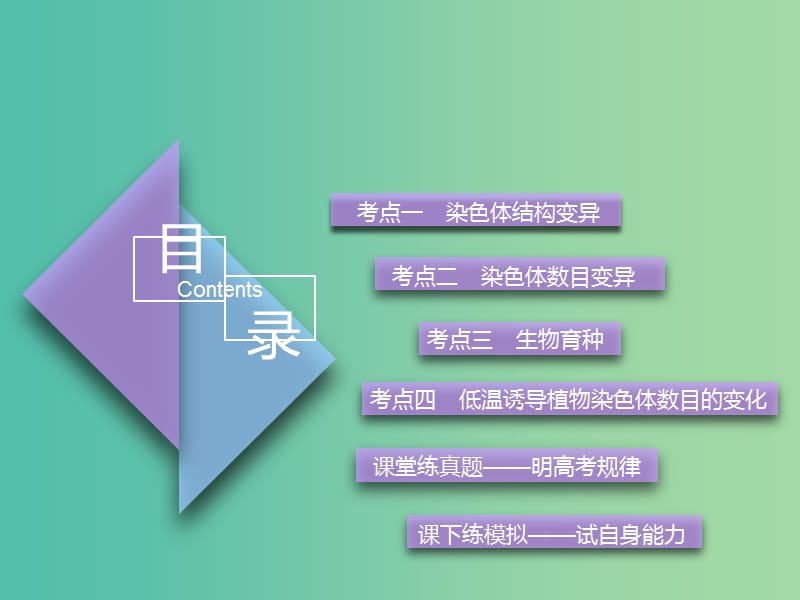 全国通用版2019版高考生物一轮复习第2部分遗传与进化第三单元生物的变异育种和进化第2讲染色体变异和生物育种精准备考实用课件.ppt_第3页