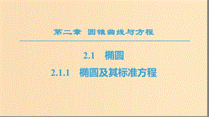 2018年秋高中數學 第二章 圓錐曲線與方程 2.1 橢圓 2.1.1 橢圓及其標準方程課件 新人教A版選修1 -1.ppt