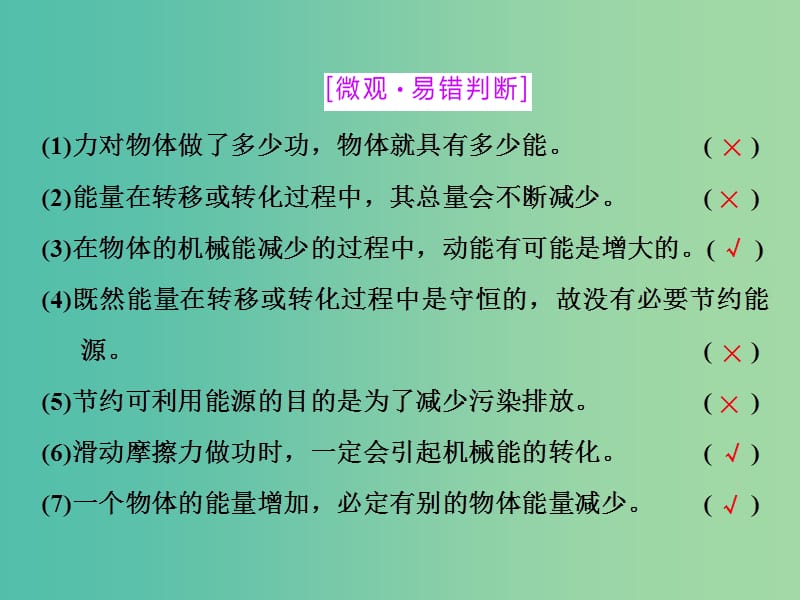 四川省宜宾市一中2017-2018学年高中物理上学期第7周 第4节 功能关系 能量守恒定律课件.ppt_第2页