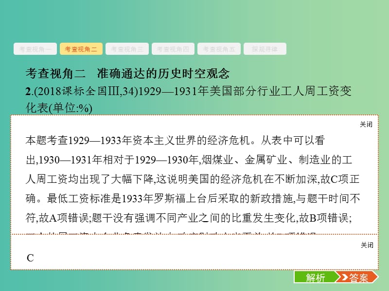 新课标广西2019高考历史二轮复习第一编通史知识全通关板块三世界史专题十工业文明的转型--现代前期的世界课件.ppt_第3页