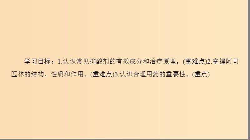 2018-2019学年高中化学主题5正确使用化学品课题1装备一个小药箱课件鲁科版选修1 .ppt_第2页